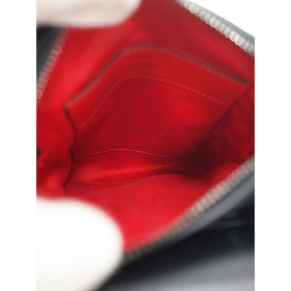 Christian Louboutin Benech Reporter Spike Shoulder Bag Leather - Picture 3 of 8